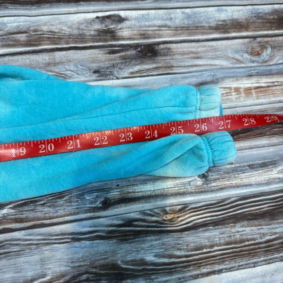 Spiritual Gangster Perfect Tie Dye Jersey Knit Ankle Jogger Sweatpants Blue Sz S - Picture 10 of 10